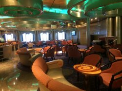 Carnival Imagination Shangri-La Lounge picture Uploaded in 2017 Photo courtesy of Janet Harding. Carnival Imagination Shangri-La Lounge picture