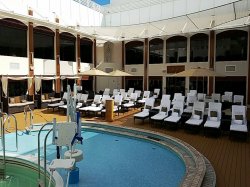 Norwegian Epic Courtyard Pool picture Uploaded in 2017 Photo courtesy of Meg Ryan. Norwegian Epic Courtyard Pool picture