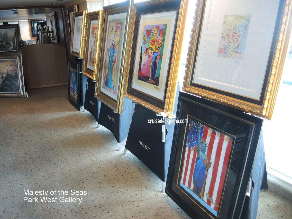Majesty of the Seas Park West Gallery Pictures