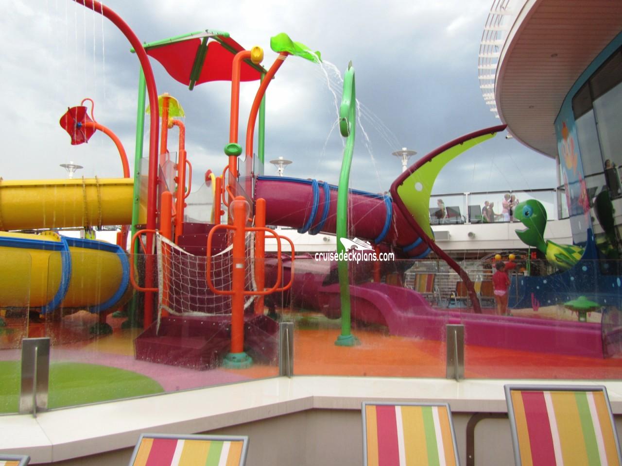 Ovation of the Seas SplashAway Bay Pictures