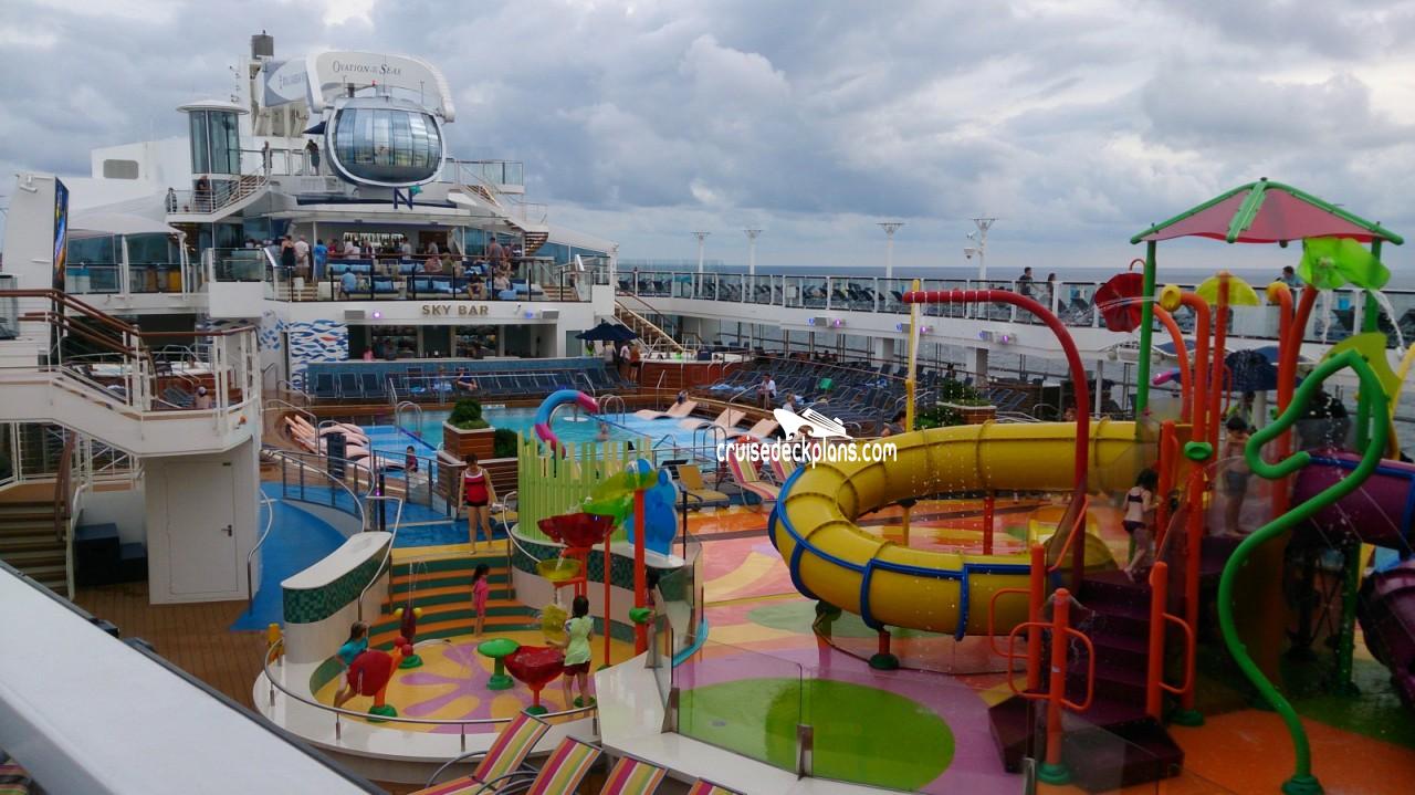 Ovation of the Seas SplashAway Bay Pictures