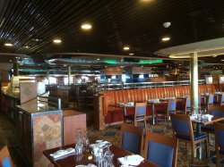 Carnival Inspiration Mardi Gras Dining Room picture Uploaded in 2017 Photo courtesy of Janet Harding. Carnival Inspiration Mardi Gras Dining Room picture
