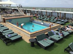 Pacific Dawn Lido Pool picture Uploaded in 2017 Photo courtesy of John Stevens. Pacific Dawn Lido Pool picture