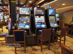 Crown Princess Gatsbys Casino picture Uploaded in 2017 Photo courtesy of MEGATLX. Crown Princess Gatsbys Casino picture