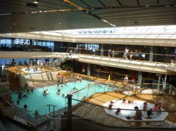MSC Meraviglia Bamboo Pool picture Uploaded in 2017 Photo courtesy of Nicole Ryder. MSC Meraviglia Bamboo Pool picture
