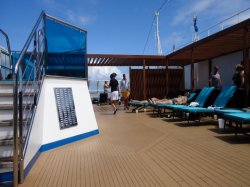 Carnival Dream Sunset Pool picture