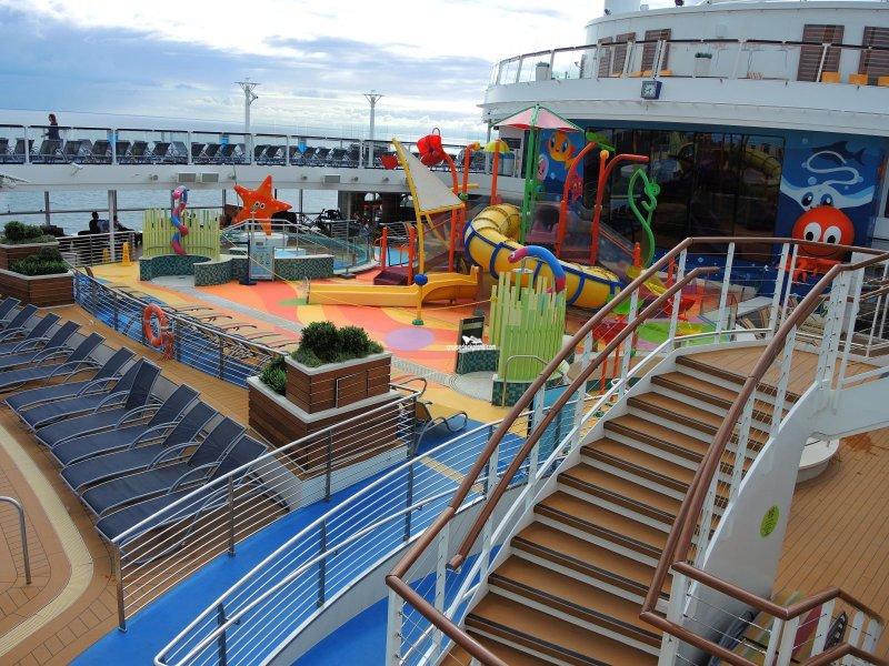 Ovation of the Seas SplashAway Bay Pictures