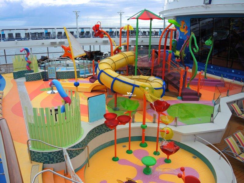 Ovation of the Seas SplashAway Bay Pictures