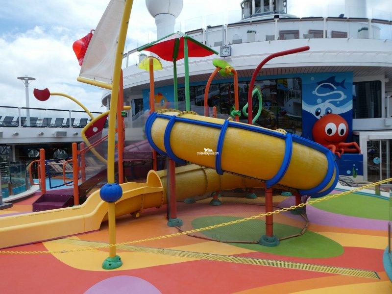 Ovation of the Seas SplashAway Bay Pictures