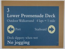 Zaandam Promenade Deck picture Uploaded in 2018 Photo courtesy of Mike Preisman. Zaandam Promenade Deck picture