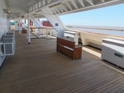 Zaandam Promenade Deck picture Uploaded in 2018 Photo courtesy of Mike Preisman. Zaandam Promenade Deck picture