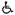 Handicapped facilities symbol
