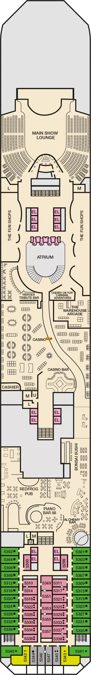 deck plan