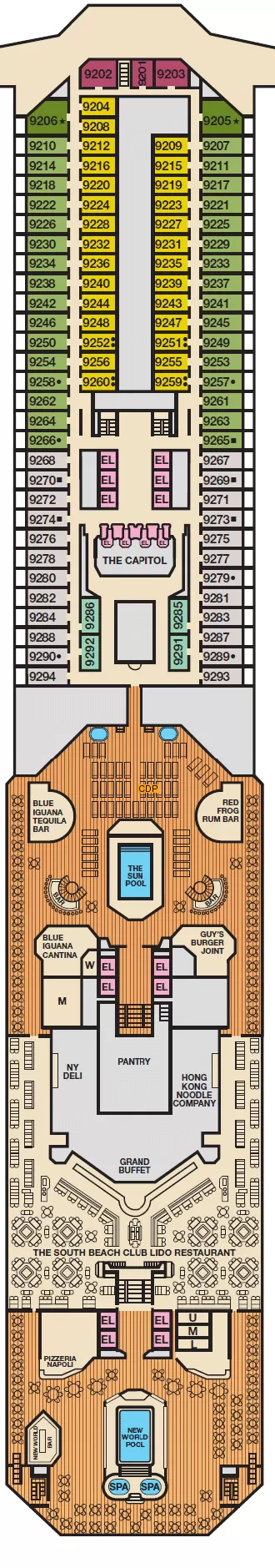 deck plan