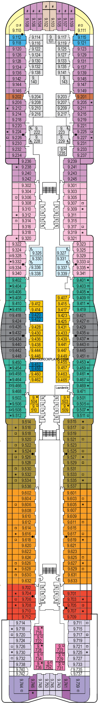 p&o cruise ship iona deck plan