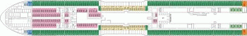 Click to view MSC World America deck 9 MSC World America deck 9 Seattle