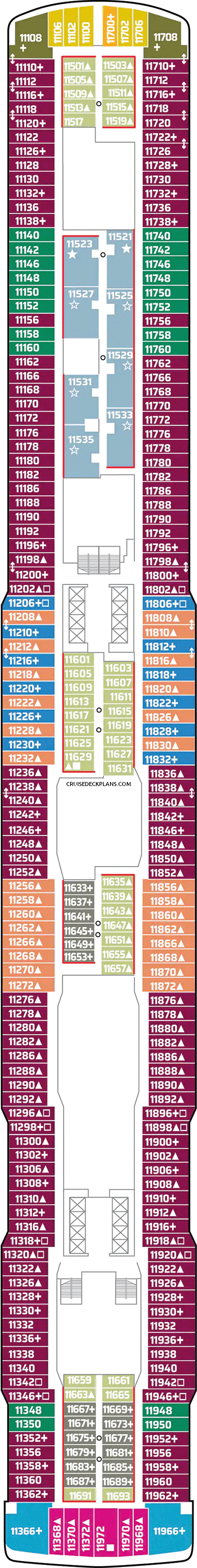 Norwegian Joy Cabin 11730