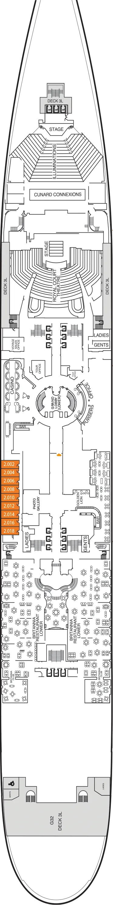 deck plan