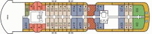 Click to view Seabourn Venture deck 8 Seabourn Venture deck Deck 8
