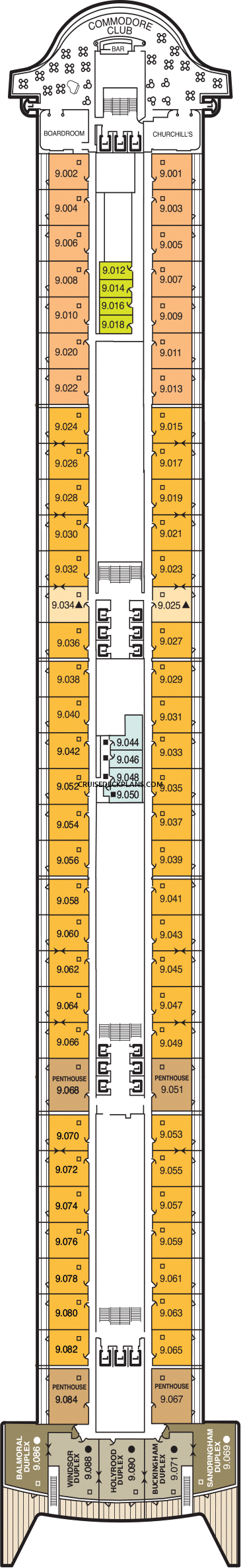 deck plan