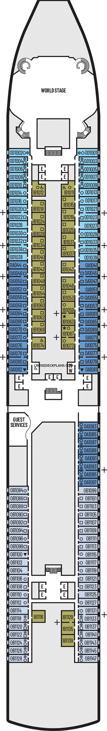 deck plan