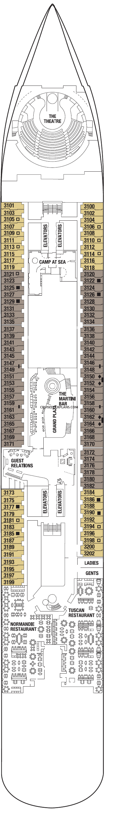 deck plan