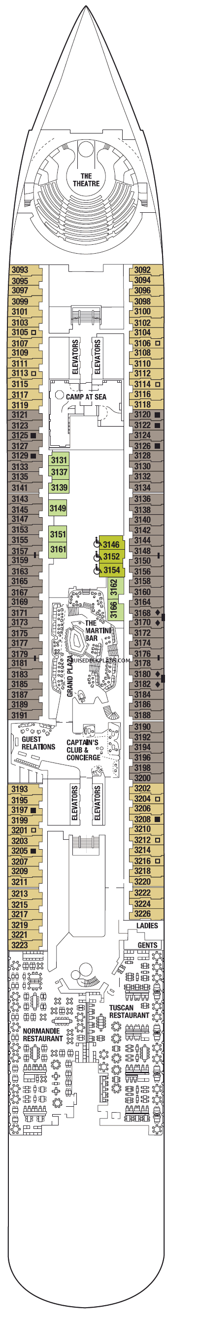 deck plan