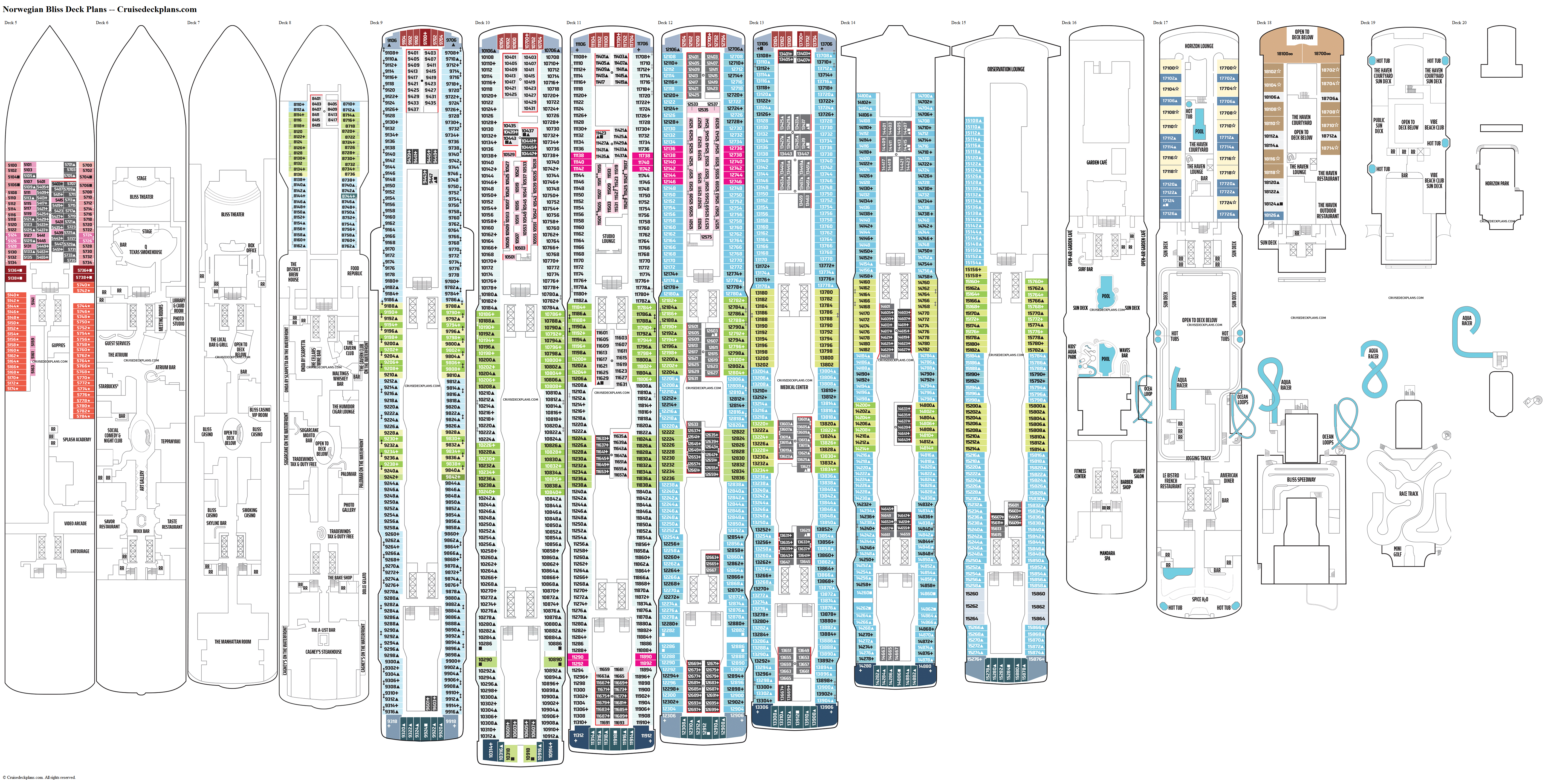 Norwegian Breakaway Floor Plan Deck 9 Carpet Vidalondon