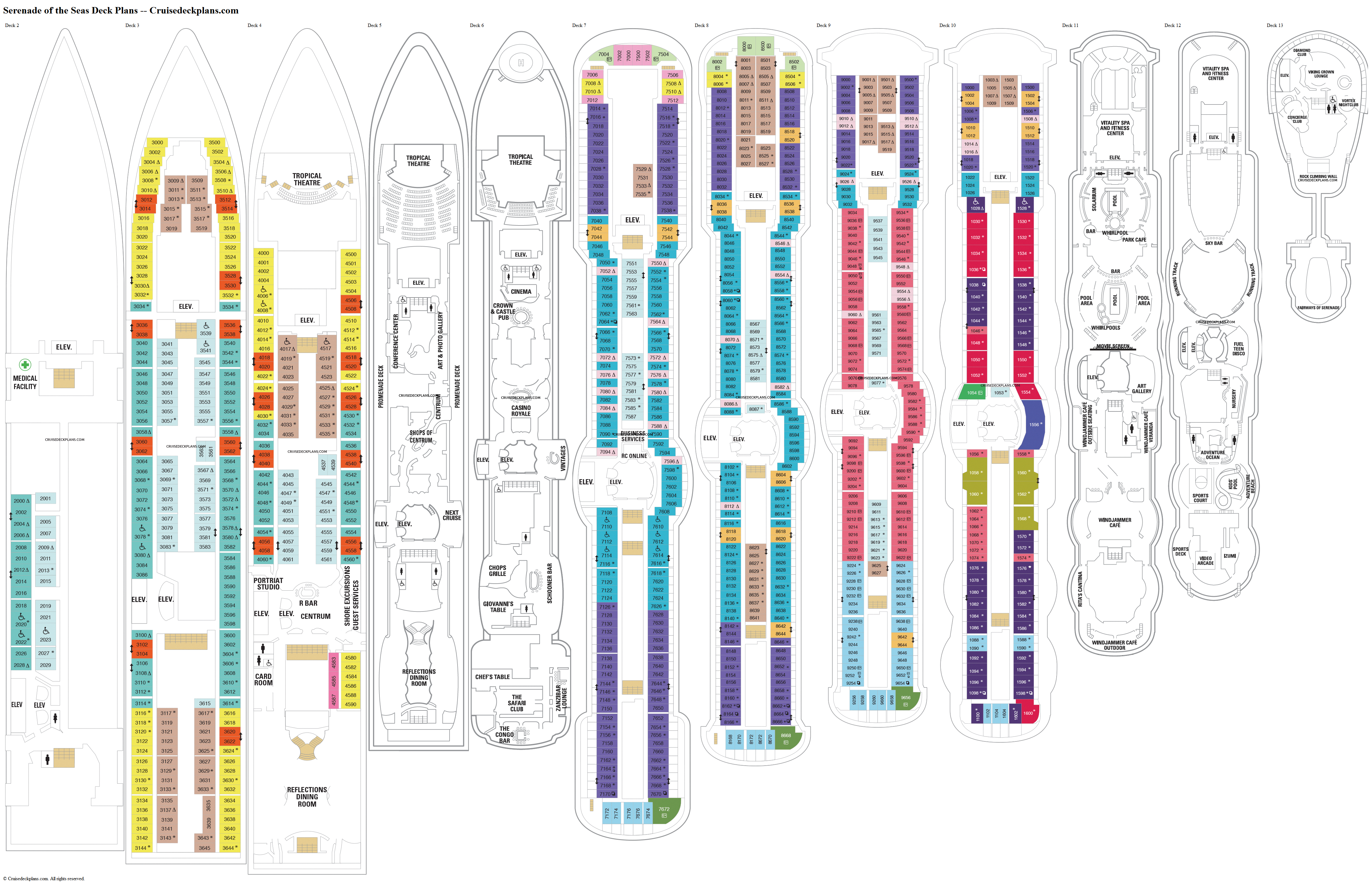 rcl cruise details