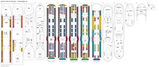 Adventure of the Seas deck plans