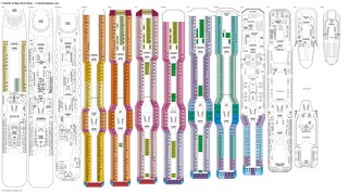 Celebrity Eclipse deck plans
