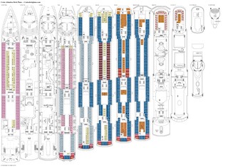 Costa Atlantica deck plans