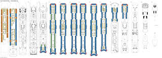 Costa Toscana deck plans