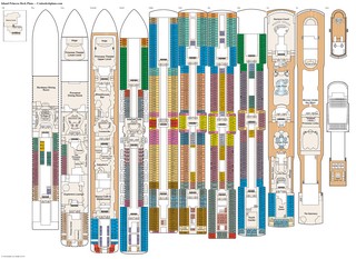 Island Princess deck plans