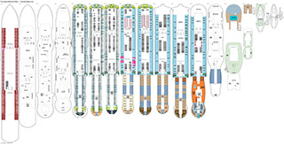 Norwegian Bella deck plans Norwegian Bella deck plans