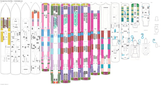 Norwegian Encore deck plans