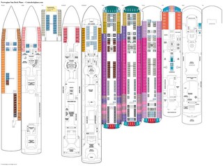 Norwegian Sun deck plans