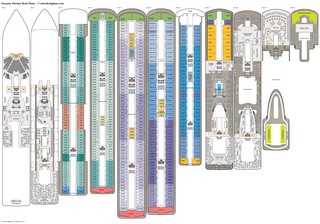 Oceania Marina deck plans