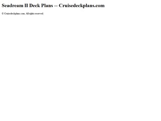 Seadream II deck plans Seadream II deck plans