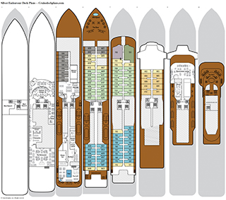 Silver Endeavour deck plans