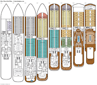 Silver Moon deck plans