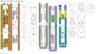 Splendour of the Seas deck plans