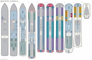 Viking Sun deck plans