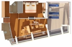 Captains Suite floor layout