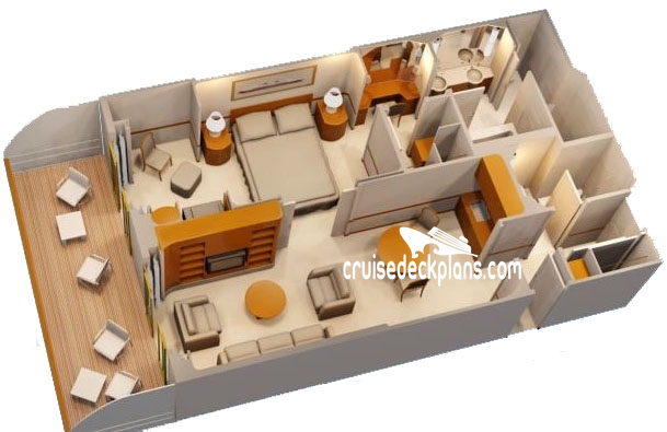 disney wonder one bedroom suite