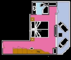 Costa Concordia Mini-Suite Layout