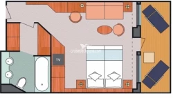 Suite floor plan