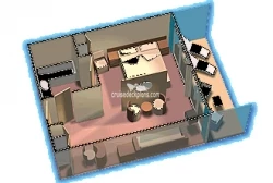 Costa neoRomantica Grand Suite Layout