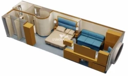 Disney Dream Family Oceanview Layout