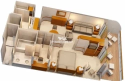 Disney Magic One Bedroom Suite Layout